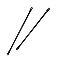 Metalen ophangstangen voor tuinschommels, vervangende stangen voor schommels, ronde metalen stangen voor de schommelzitting in de tuin.