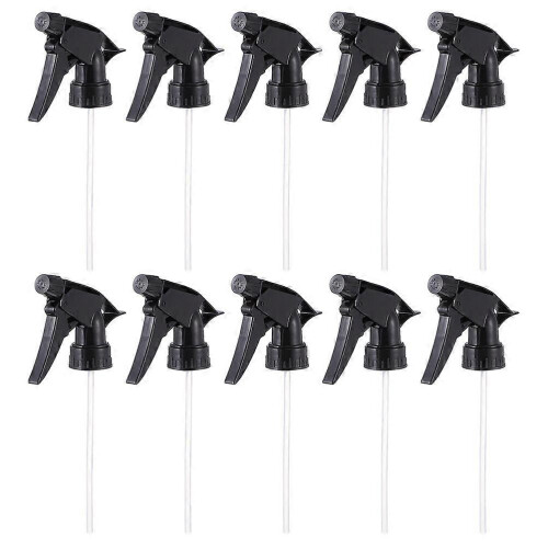 10 PCS Trigger Sprayer with 2 Spraying Patterns Spray Bottle Replacement Head