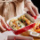 Stylish Ceramic Baking Tray Perfect For Cakes Meals-Sky Blue 6