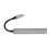 7-in-1 USB 3.0 Hub USB-C Dock Silver 11cm 15