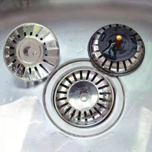Strainer basket for Blanco sink: two-piece replacement set 1