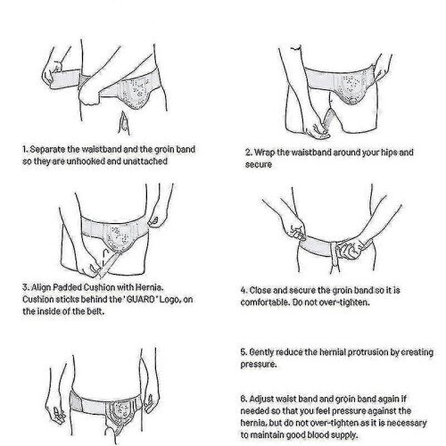 Inguinal Hernia Belt For Men Left Or Right Side Post Surgery Inguinal Hernia Support Truss 2
