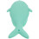 Brosse Bain Silicone Souple Vert Massage 1