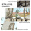 Outsunny Conjunto de Mecedora Beige 63 x 82 x 75 cm 6