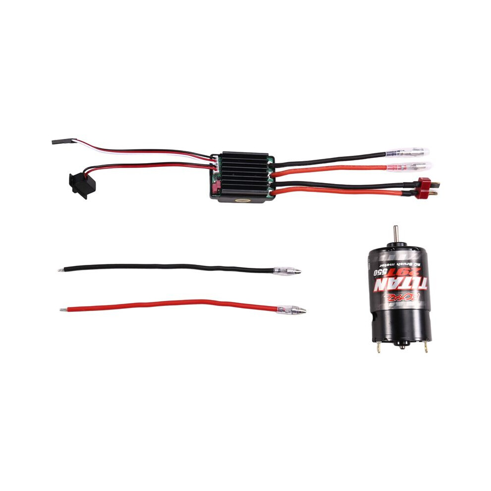 550 Brushed Motor Waterproof Esc 320A Speed Control Combination Set For 1/10 Rc Car Crawler Axial Scx10 29T 6032183275818