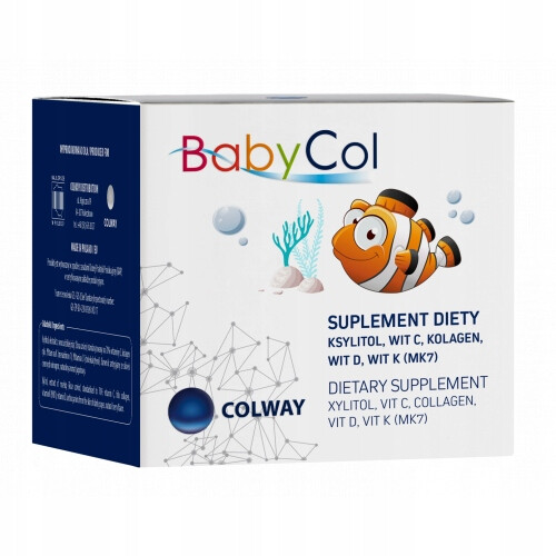 Babycol De beste vitamines C, D3, K2 en collageen van COLWAY