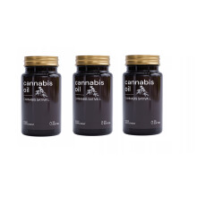 3x Olio di Cannabis integratore alimentare 20 capsule