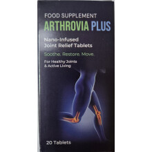 Arthrovia plus 20 cápsulas de suplemento alimentar