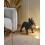 Beliani Table Lamp Dog BAXTER Black 2