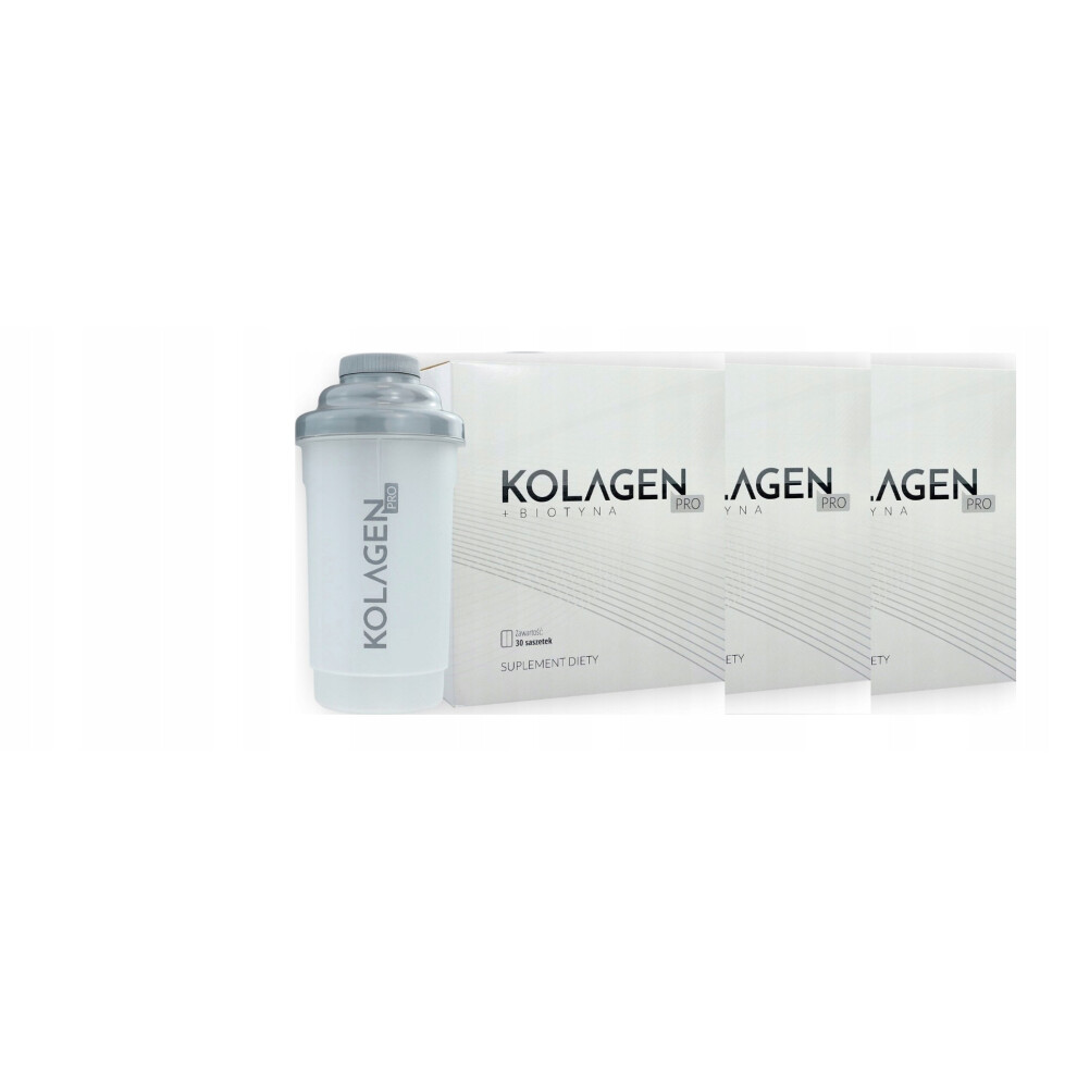 3x Collagen Pro sachets 30 pcs. + shake