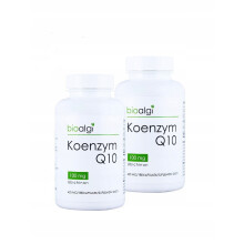 2x Kapsułki Koenzymu Q10 100mg z Witaminą C, B1 i Selenem - Pakiet 6 Miesięcy Dawkowania Bioalgi