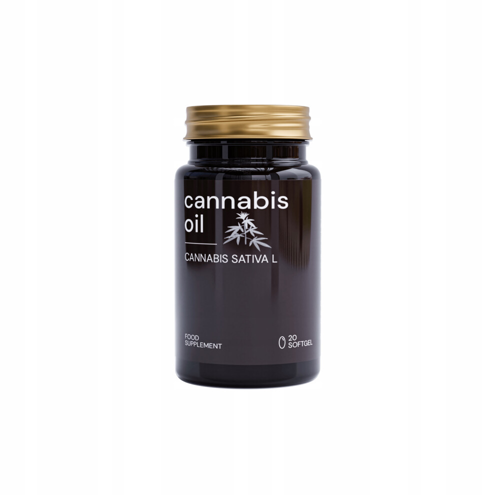Cannabis Oil dietary supplement 20 capsules