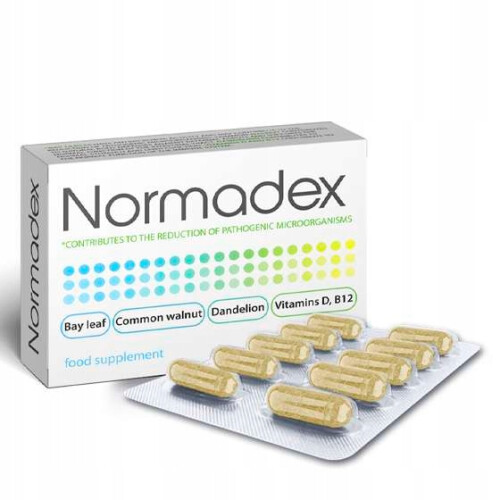 Normadex kosttilskud 10 kapsler