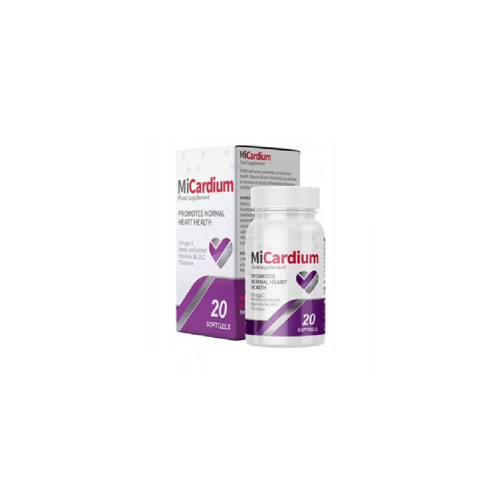 Micardium dietary supplement 20 capsules