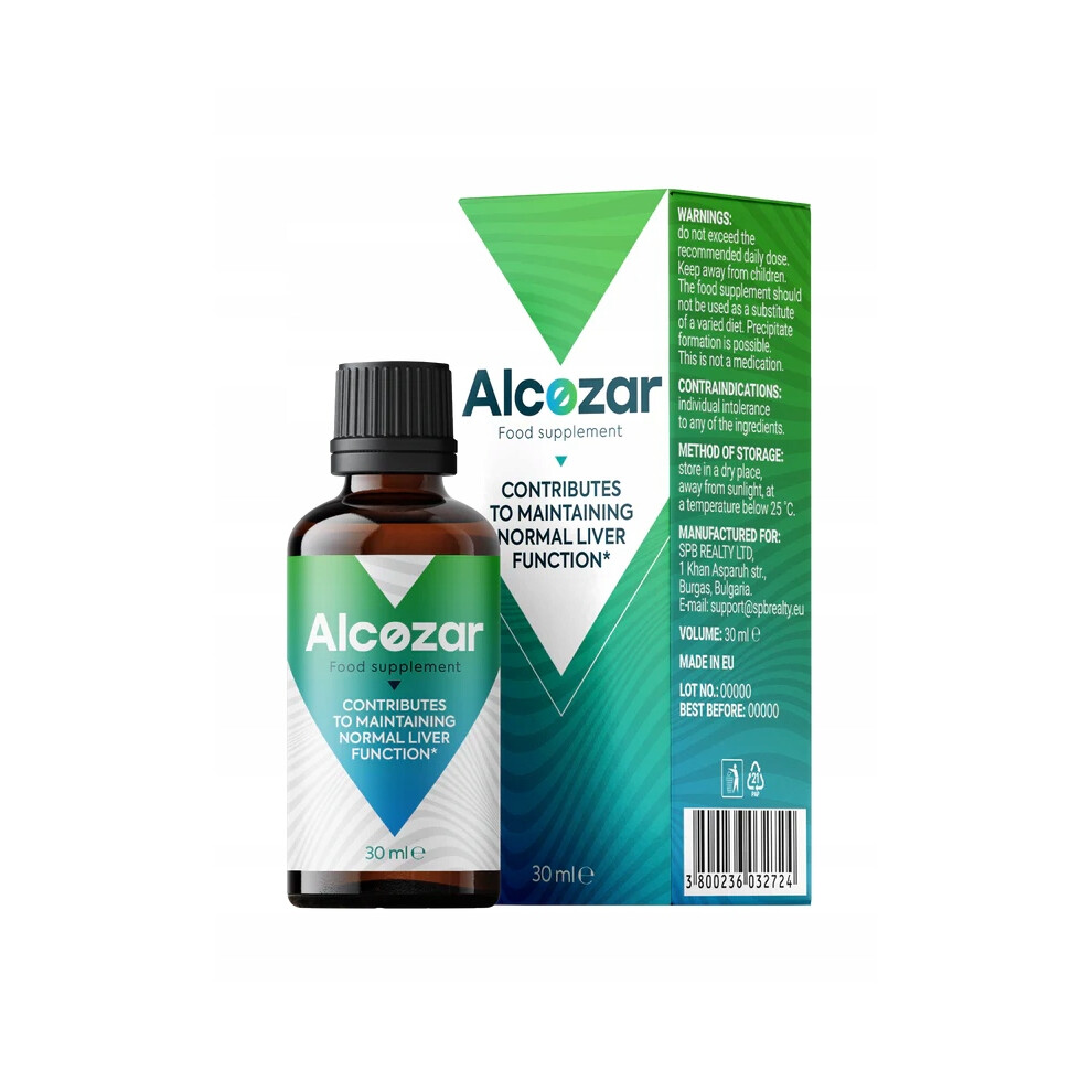 Alcozar - Natural support in the fight against alcohol addiction 30 ml