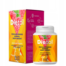 Dietoll suplemento dietético para controle de peso 20 cápsulas