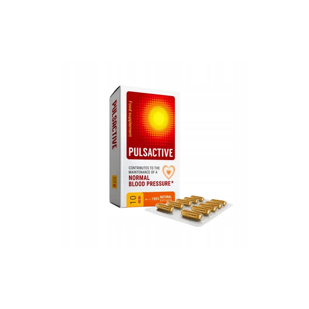 Pulsactive dietary supplement 10 capsules