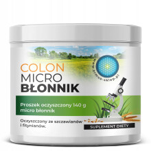 Microfibra del colon 140 g in polvere Purificata da ossalati e fitati