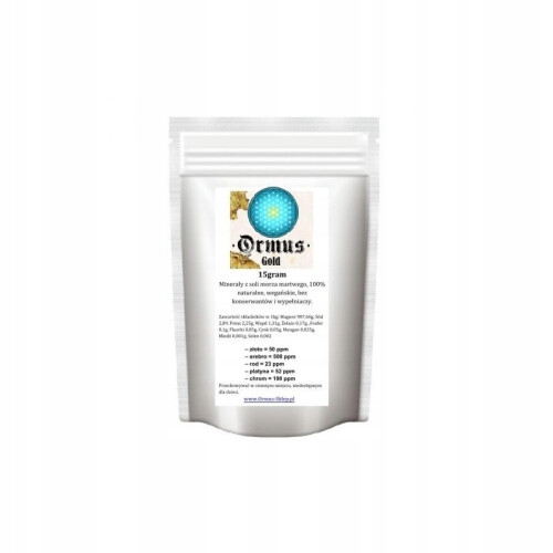 Ormus Gold 50 G em pó com ouro Au
