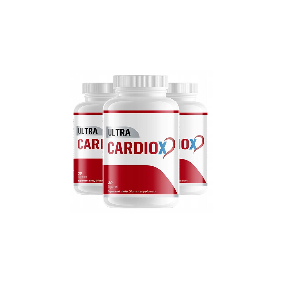 3x Ultra Cardio X dietary supplement 30 capsules