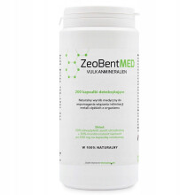 ZeoBent MED 200 kapslar Ultrafint mikroniserad zeolit och bentonit – detox
