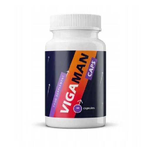 Vigaman Caps - Maca, Vitania, Rosaire, Ginseng || 30caps. Nutra