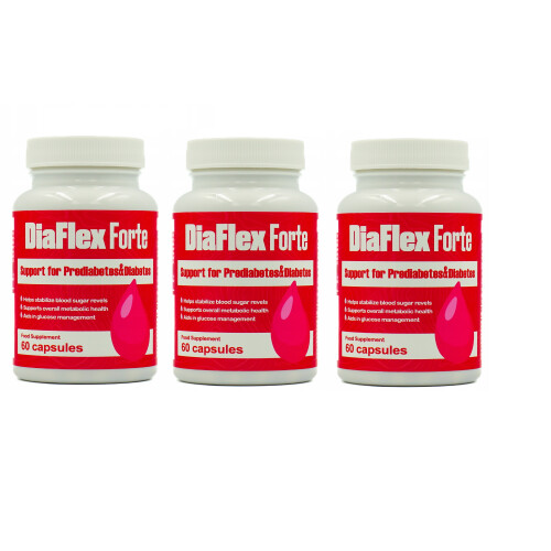 3x Diaflex Forte 60 gélules extrait de graines de chardon