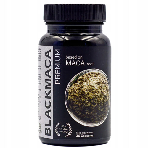 BLACK MACA PREMIUM Black Peruvian maca + Tribulus terrestris | 30 caps