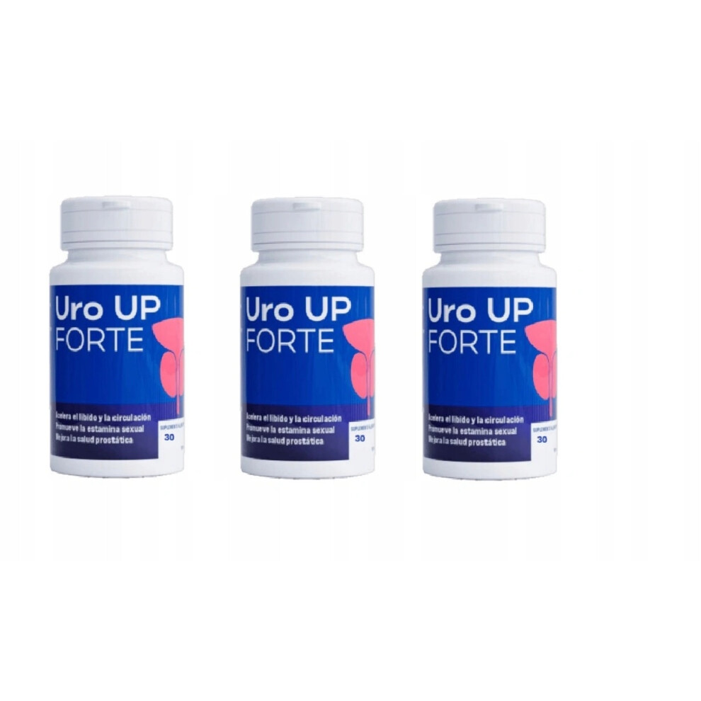 3x Uro Up Forte dietary supplement 30 capsules