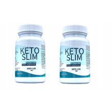 2x Keto Slim - 60 cápsulas para controle de peso