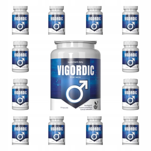 12x o suprimento máximo de Vigordic para um ano