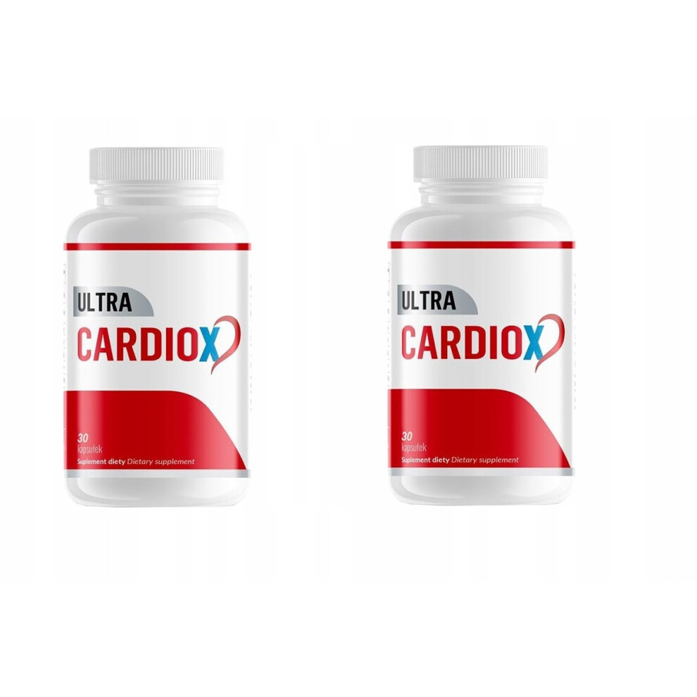 2x Ultra Cardio X dietary supplement 30 capsules