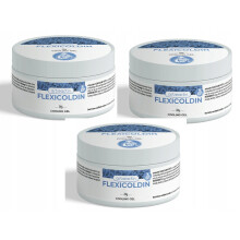 3x Flexicoldin Forte - gel de resfriamento para suporte muscular e articular