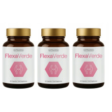 3x FlexaVerde - Natuurlijke ondersteuning voor gezonde en soepele gewrichten | 30 capsules.