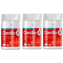 3x CARDIO A : Vitamina C Tiamina Astaxantina Coenzima Q10 Vitamina B6 Vitamina E