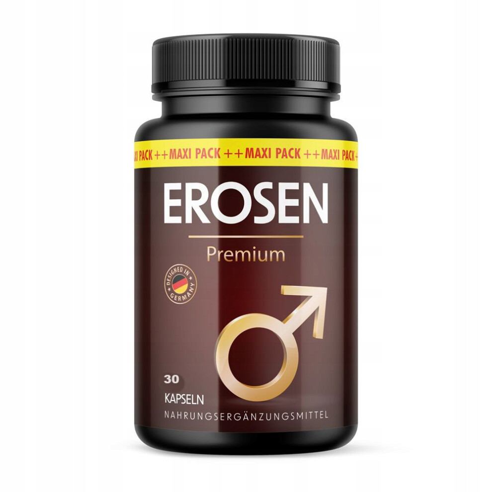 Erosen - 30 Caps | Vitality and energy support for men | Natural