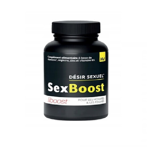 SexBoost - Formule de Vitalité et de Performance Masculine (30 Capsules)