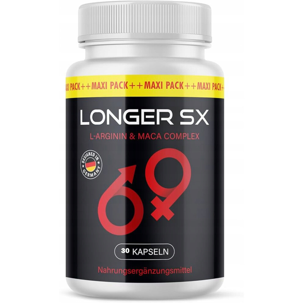 LongerSX - Advanced Male Vitality Support (30 Capsules)