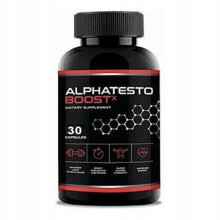 Super AlphaTesto Boost - O melhor suporte natural à testosterona! 30 cápsulas
