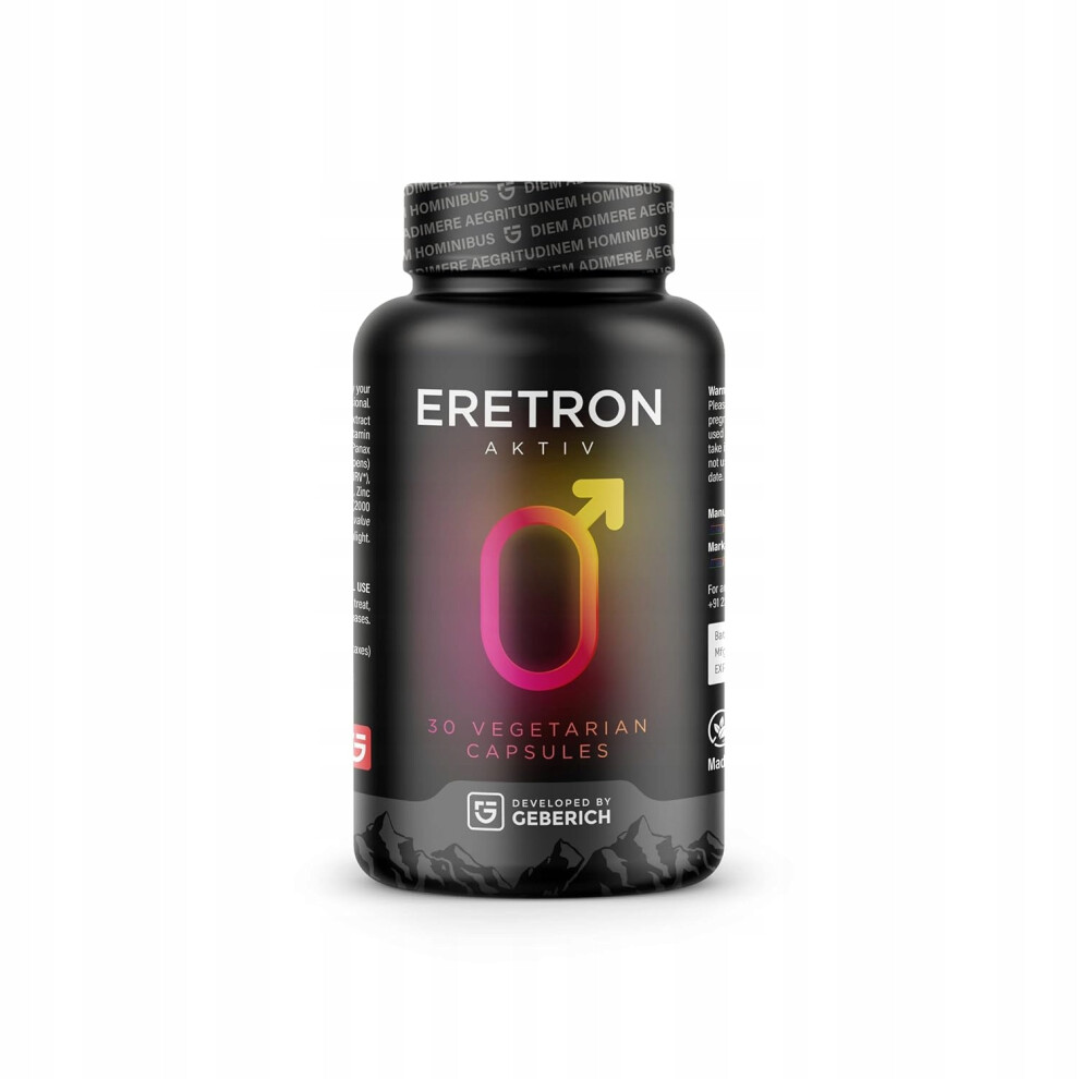 ERETRON - Max Stamina & Male Vitality Booster (30 Capsules)