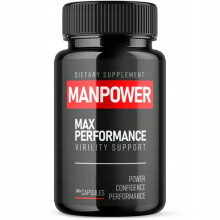 ManPower - Fórmula definitiva para a vitalidade masculina (30 cápsulas)