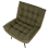 Beliani Armchair ALVESTA Boucle Dark Green 5