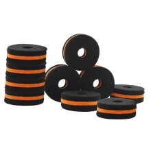 10pcs Drum Cymbal Felt Pads NonSlip Protectors for Drum Kit, Noise Reduction and Damage Prevention