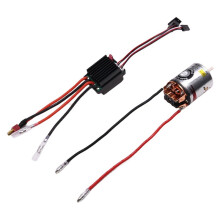 540 Brushed Motor Waterproof ESC 320A Speed Control Combination Set for 1/10 RC Car Crawler Axial SCX10 12T