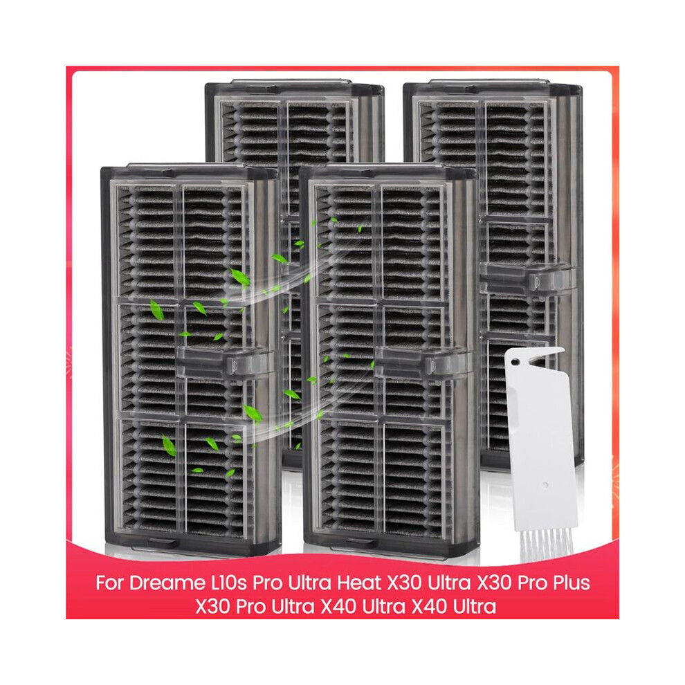 Hepa Filter Accessories For L10s Pro Ultra Heat X30 Ultra X30 Pro X30 Pro Ultra X40 Ultra Vacuum Filters 6033340191958
