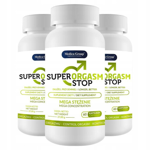 Super Orgasm Stop - 60 cápsulas SHS