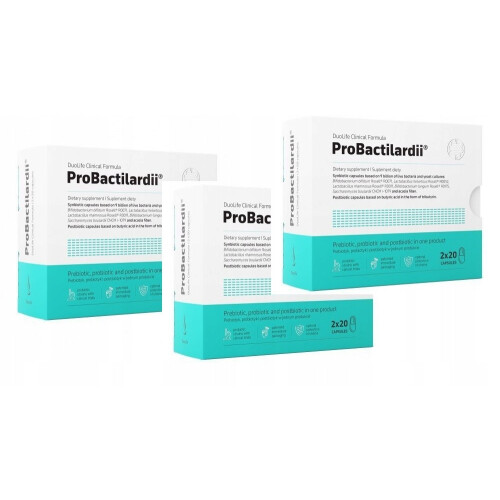 DuoLife Probiotic Prebiotic Postbiotic capsule 40 buc probactilardii