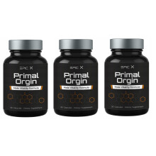 3x Primal Origin EPIC X - Suporte natural de energia masculina | 30 cápsulas