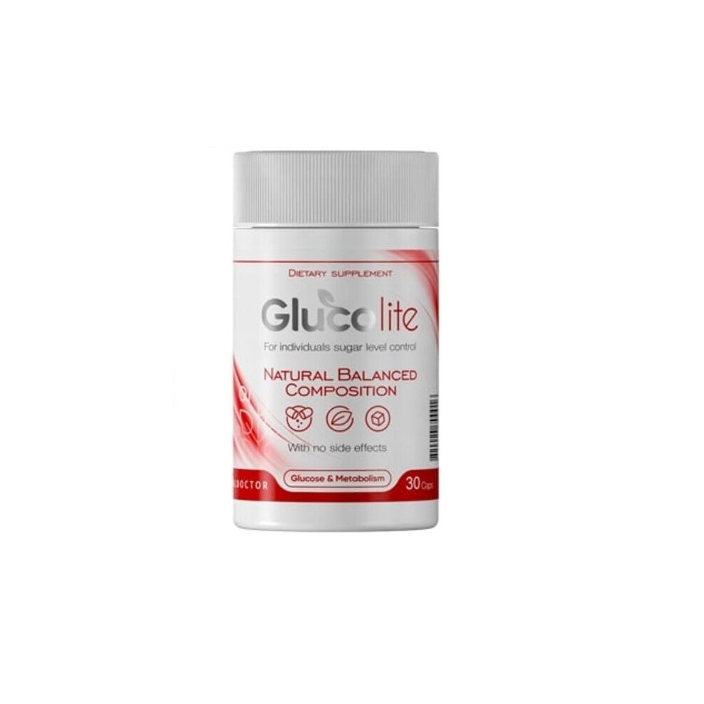 Glucolite dietary supplement support for sugar regulation 30 capsules