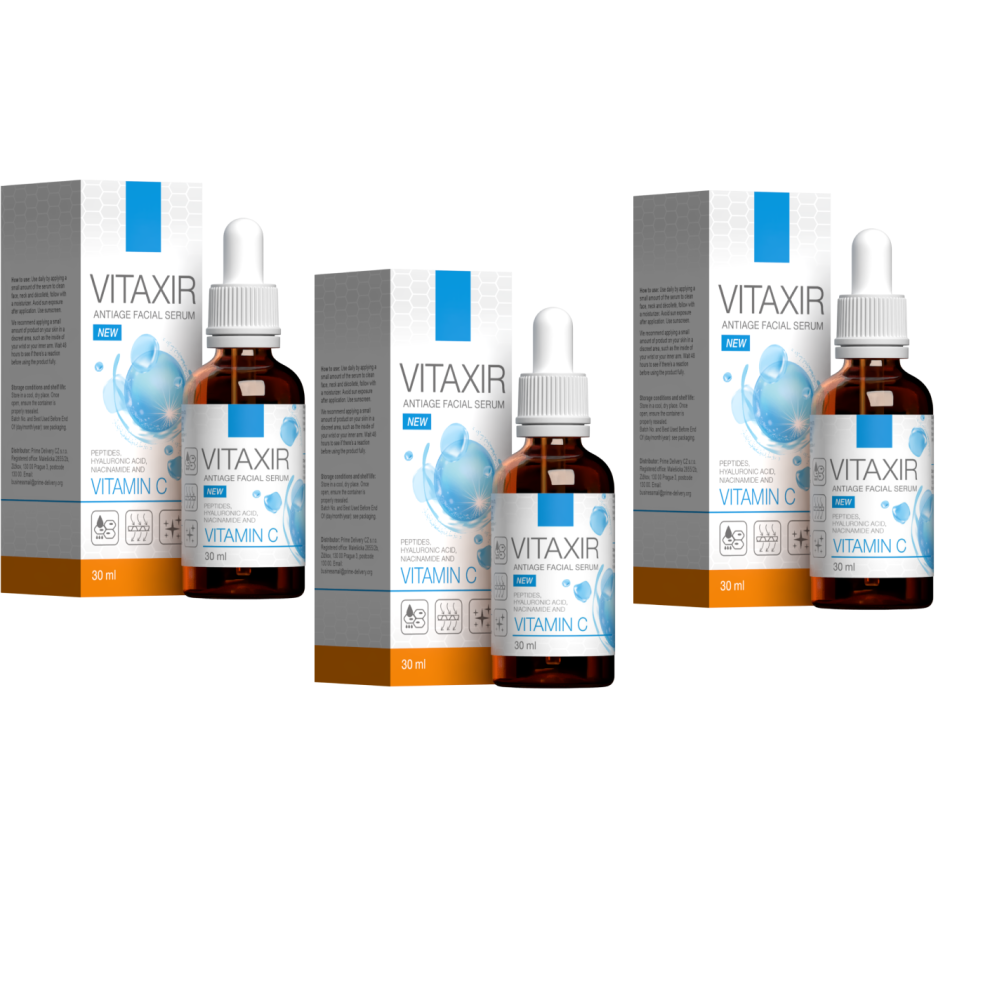 3x Vitaxir AntiAge Face Serum